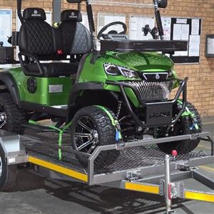 The Original Golf Cart Tilt Trailer