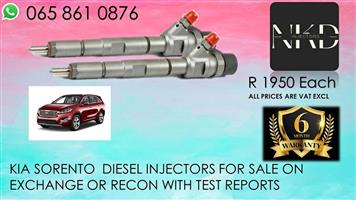 KIA SORENTO INJECTORS