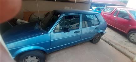 Golf chico for sale. Needs work on some things, starts and engine etc redone 