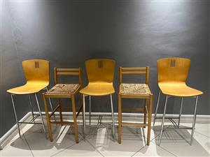 5 x chairs 