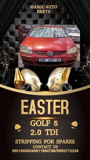 GOLF 5 2.0 TDI BLM stripping 