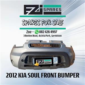 2012 Kia soul front bumper