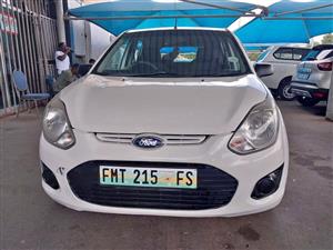 2014 FORD FIGO 1.4 HATCH BACK 120 000KM WHITE COLOR MANUAL PETROL