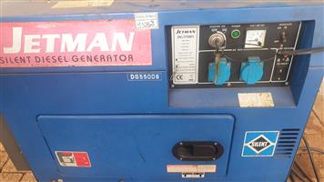 Silent Diesel Generator GS5500S (Jetman )