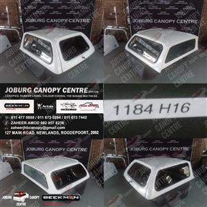 ‼️SALE‼️ (1184) Toyota Hilux 16-22 DC White Beekman Canopy 