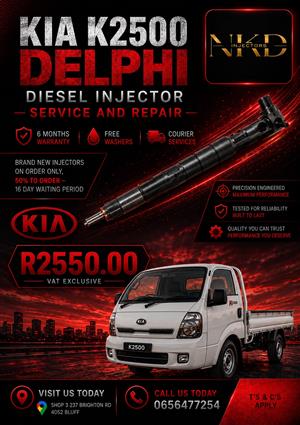 Service_your_KIA_K2500_Delphi_Diesel_Injectors_NKD