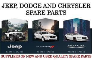 Jeep, Dodge And Chrysler Parts In Stock 