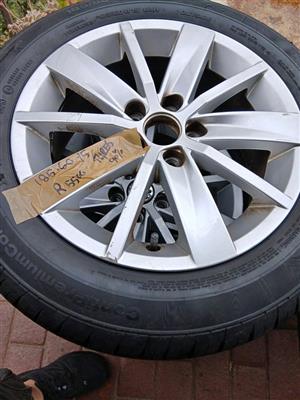 4x Polo Mags and tyres 90%