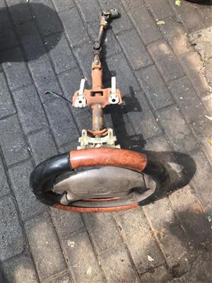 TOYOTA COROLLA STEERING WHEEL WITH STEERING COLUMN FOR SALE