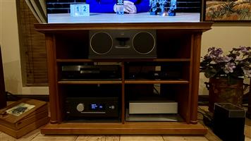 TV/Audio Video stand (cherry wood) for sale