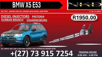 BMW X5 E53 Service Injectors On Repair 