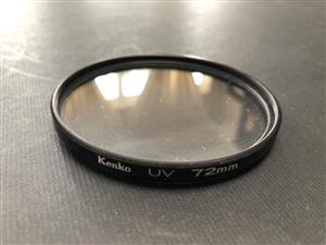 KENKO UV Filter 72mm - great protection for your valuable lenses
