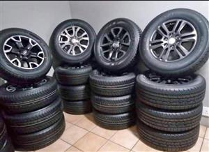 18inch mags with tyres for different Bakkies