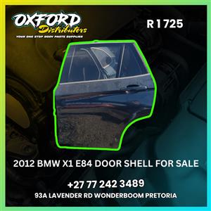 Used BMW X1 E84 rear door shell for sale.