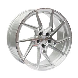 19″ F111 Flotec Forged  5/112 Machine Silver Alloy Wheels
