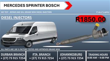 Mercedes Sprinter Bosch Diesel Injectors 