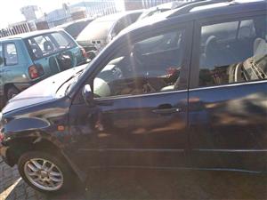 1.6 chery tiggo stripping for spares  JUST arrived  contact us for more details