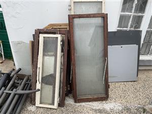 Wooden Glass windows