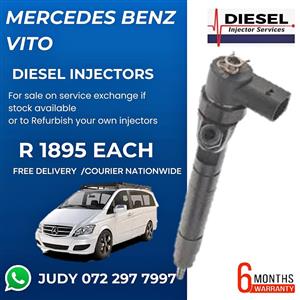 Mercedes Benz Vito Diesel Injectors for sale 
