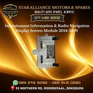 INFINITI Q70 INFOTAINMENT INFORMATION & RADIO NAVIGATION SCREEN (2014-2019)