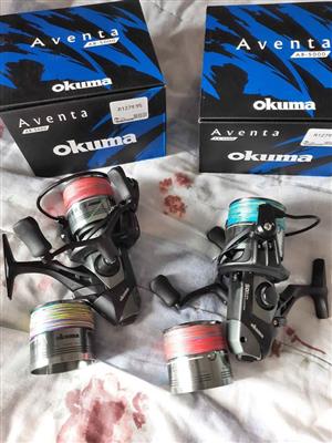 New Aventa AB5000 reels.