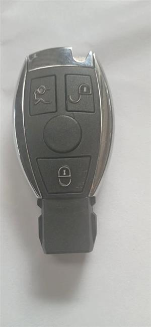 Mercedes benz complete key fob with uncut blade   