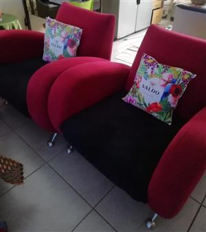 Buggsy Mock Suede Lounge Chairs for Sale!