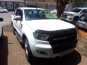 2016 Ford Ranger 3.2XLT Hi Rider Auto 4X2 DOUBLE CAB Reverse Camera white color 124000km R274,000
