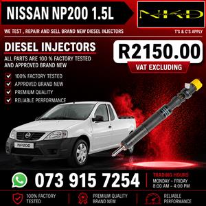 Nissan_NP200_1.5L_Injectors_On_Repair 
