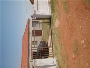 Two bedroom house for rent in spruitview.Secure high walls.Available rightaway
