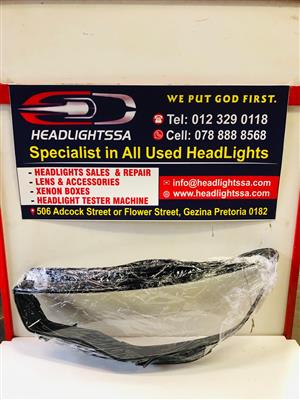 Audi A6 C7 left side headlight replacement lens 