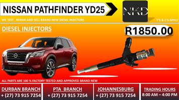 Nissan Pathfinder yd25 Diesel Injectors 