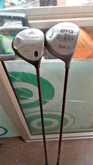 2 golf club drivers jumbo and big momma