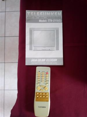 Telefunken 54cm color TV 