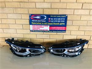 VW Golf 8 GTE left and right (IQ light) xenon headlights 