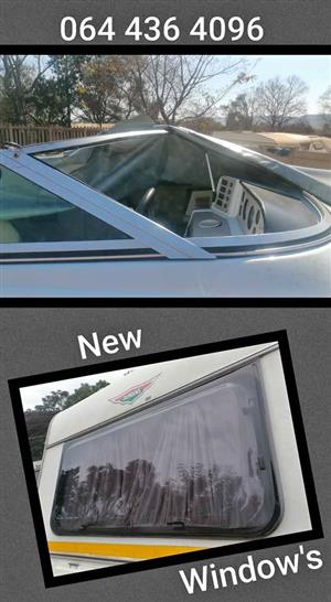 New Caravan windows for sale in vorstershoop