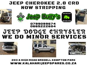 JEEP CHEROKEE 2.8 CRD AUTOMATIC STRIPPING	KEMPTON PARK 