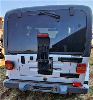 Jeep wrangler TJ tailgate