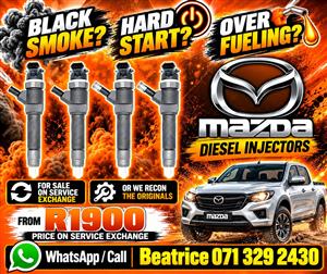 MAZDA BT50 3.0 INJECTORS FOR SALE WITH WARRANTY 