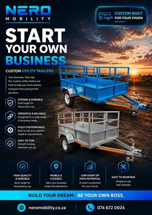 Custom utility trailer 