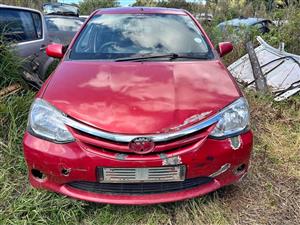 Stripping for parts Toyota Etios