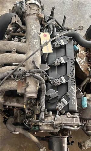 Complete imported used NISSAN XTRAIL 2L QR20  engine for sale
