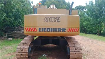 Lieberr excavator