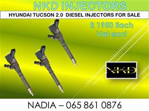 Hyundai Tucson 2.0 diesel injectors for sale