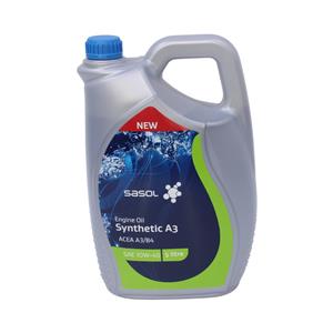 Sasol Synthetic Engine Oil 10W40 A3/B4 - 5 Litre