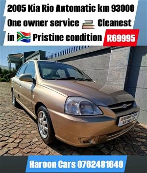 Call Haroon on 2005 Kia Rio Automatic like new 