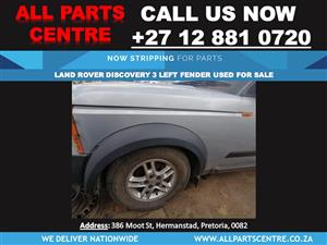 Land Rover Discovery 3 used left fender for sale 