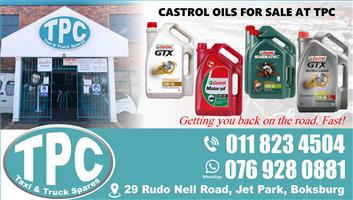 Castrol Oils - For Sale at TPC