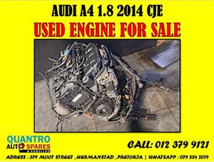 Audi A4 1.8 2014 CJE Used Engine For Sale