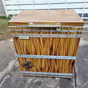 Wooden art kic deep freezer 